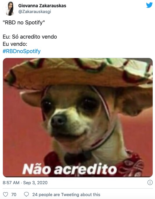 Hoje o RBD volta para as plataformas de música e a web está surtando com isso (Foto: Reprodução/Instagram)