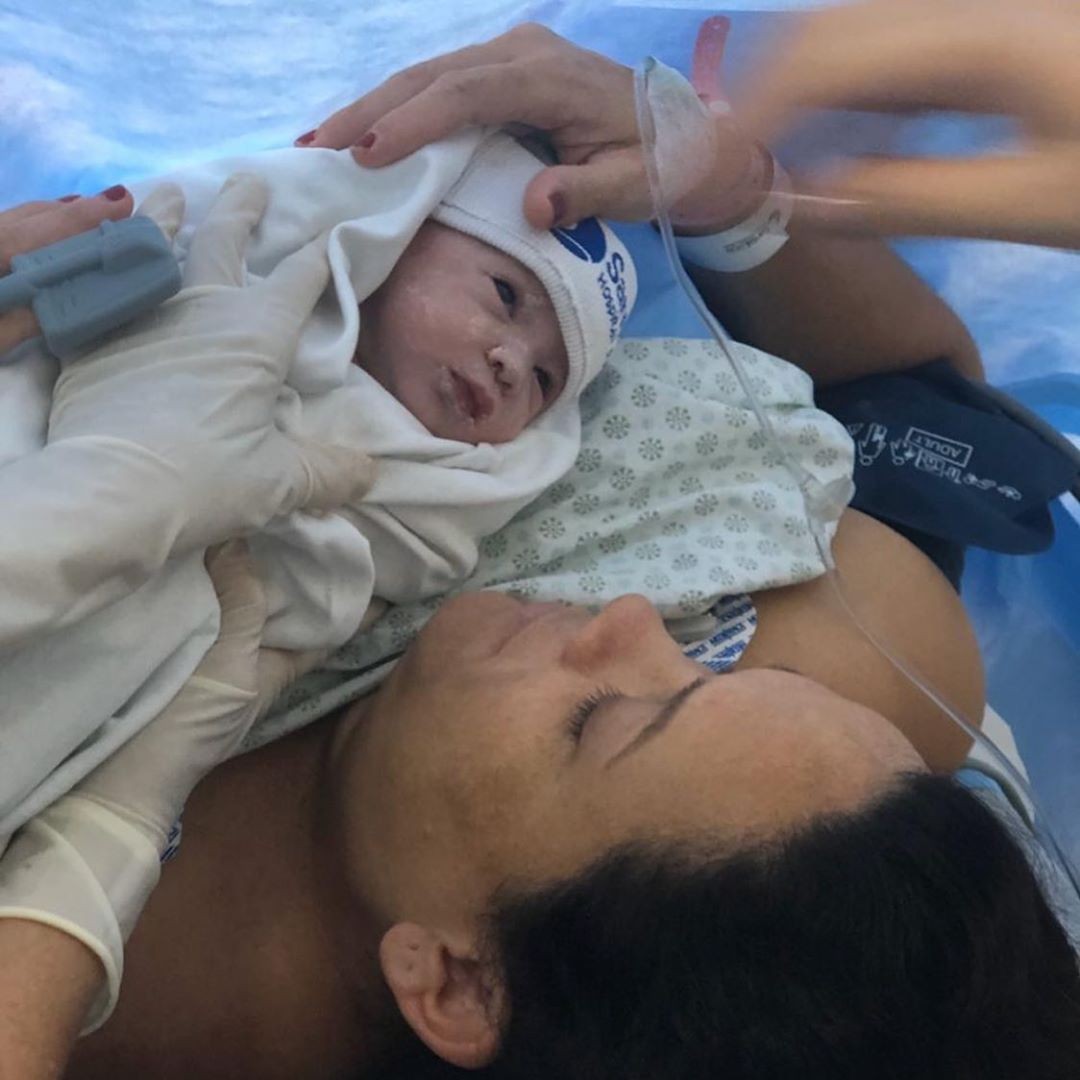 Susana Vieira celebra o nascimento de Ana Paz (Foto: Reprodução/Instagram)