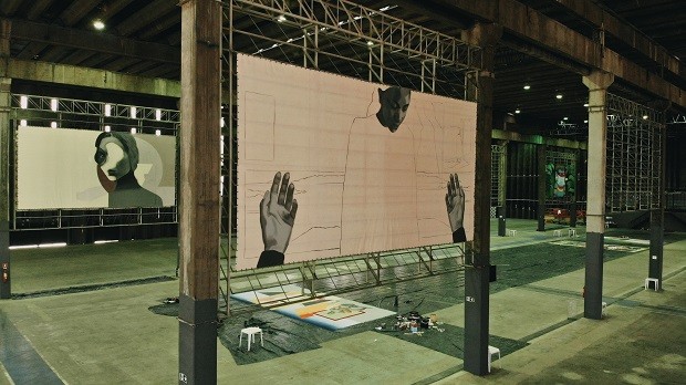 São Paulo tem exposição de arte com  drive thru (Foto: Divulgação )