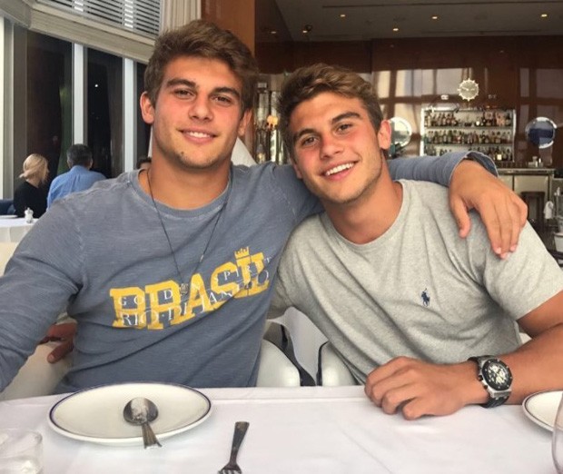 Pietro e Bruno Bacchi bombam na web após vídeo publicado por Adriane Galisteu (Foto: Reprodução/Instagram)