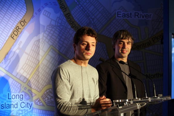 Sergey Brin e Larry Page (Foto: Getty Images)