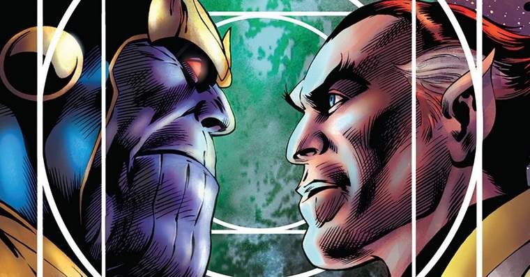 Thanos versus Eros (Foto: Reprodução)