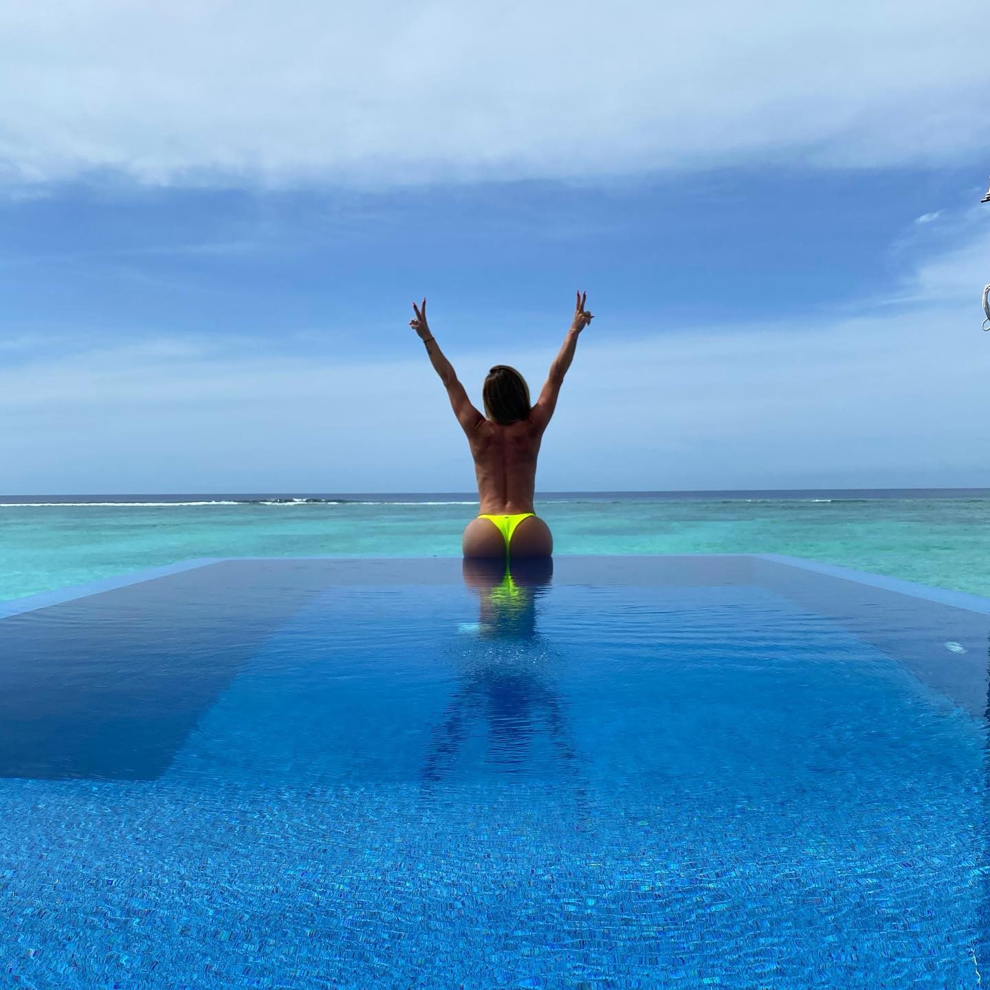 Mirella Santos posa em cenário paradisíaco nas Maldivas (Foto: reprodução/ Instagram)
