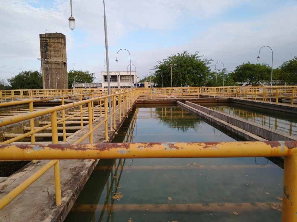 Estações de Tratamento de Água (ETA I e II) trabalham com capacidade máxima — Foto: Divulgação/Depasa