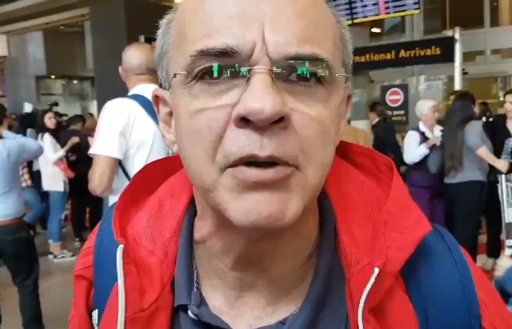 Flamengo chega na Colômbia e Bandeira minimiza polêmica com os torcedores