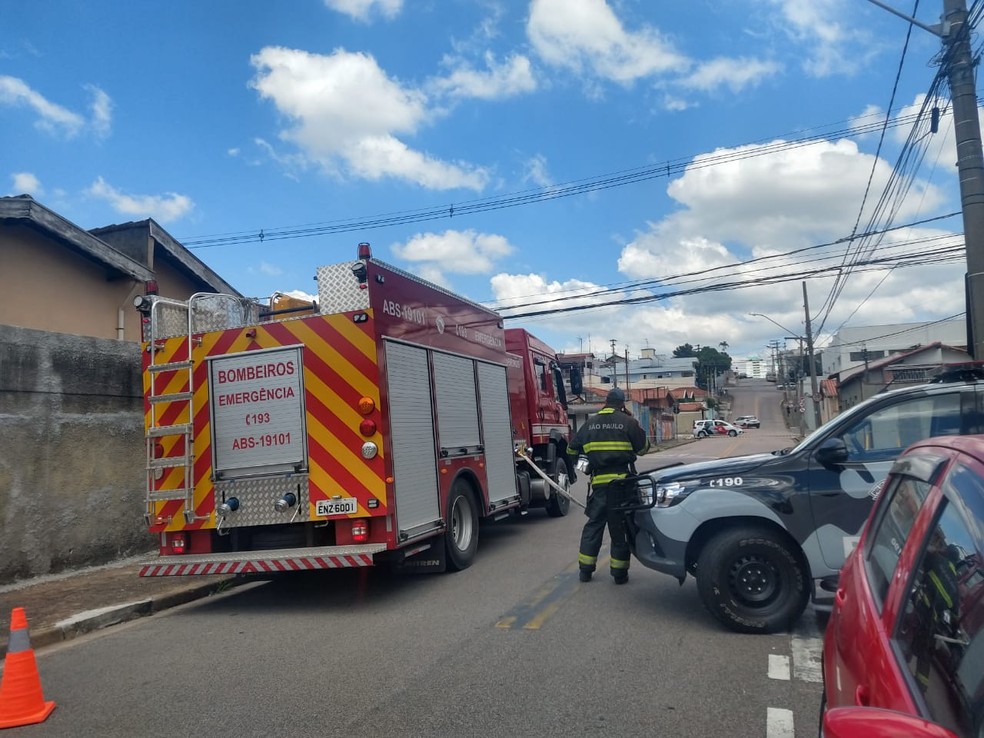 Suspeita de bomba mobilizou equipes em Jundiaí — Foto: Arquivo Pessoal