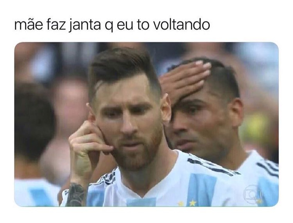 Memes da Copa 2018 - Argentina (Foto: Reprodução/Redes Sociais)