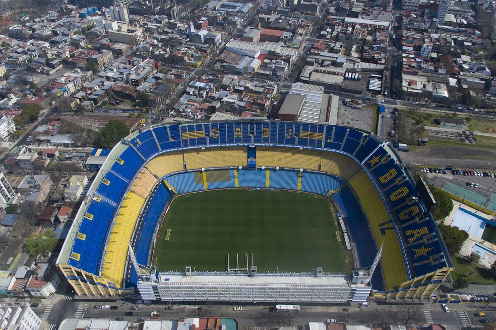 La Bombonera é outro estádio que concorre nas seis disputas — Foto: Getty Images