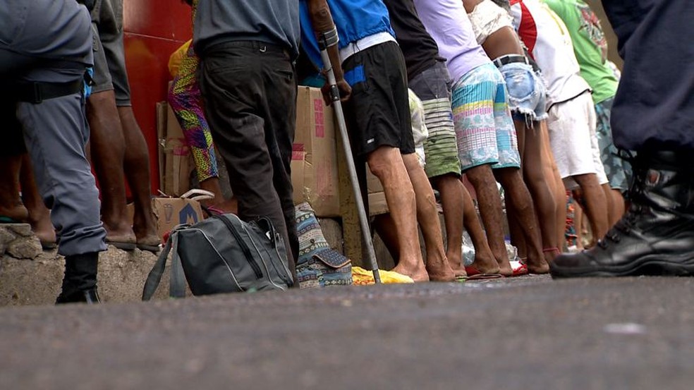 Abordagens da Vila Rubim, em Vitória — Foto: Reprodução/TV Gazeta