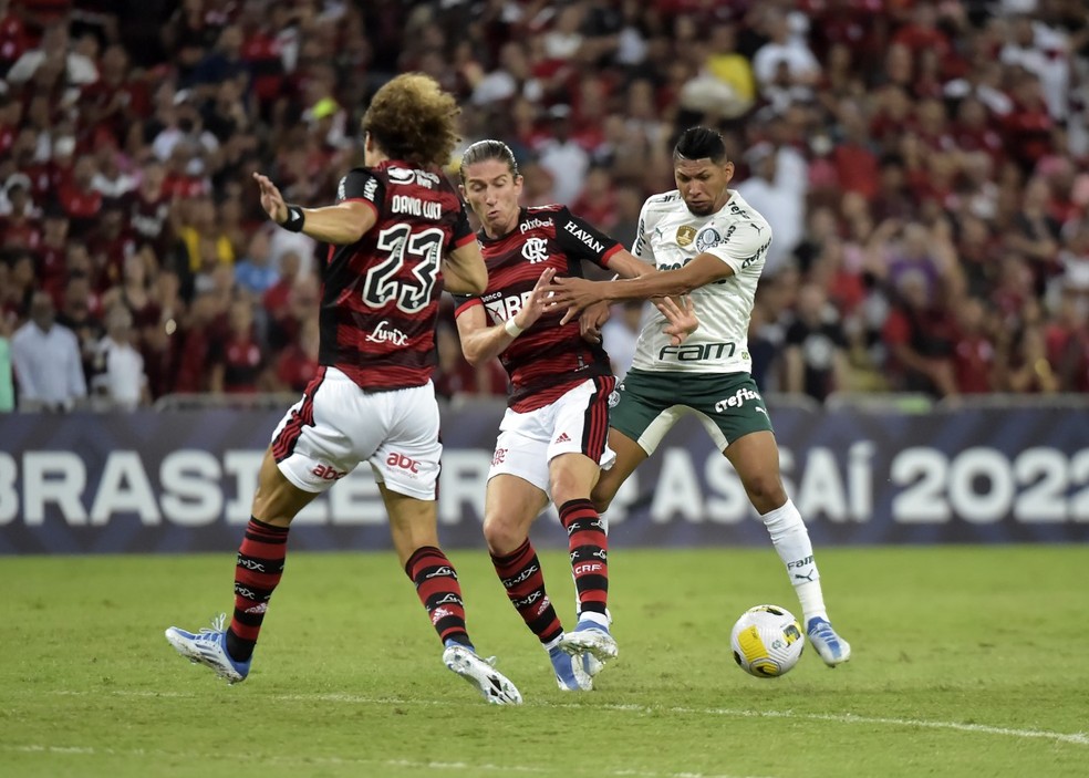 Flamengo x Palmeiras — Foto: ANDRÉ DURÃO
