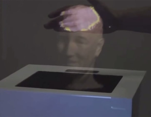 holograma (Foto: reprodução/ Youtube)