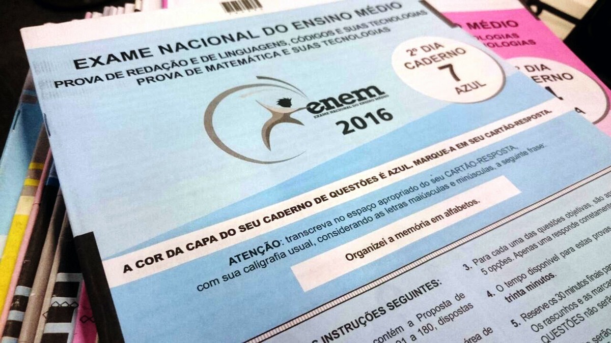 Enem 2016 tem redação no 2° dia de provas em 7 municípios do RJ | Rio ...