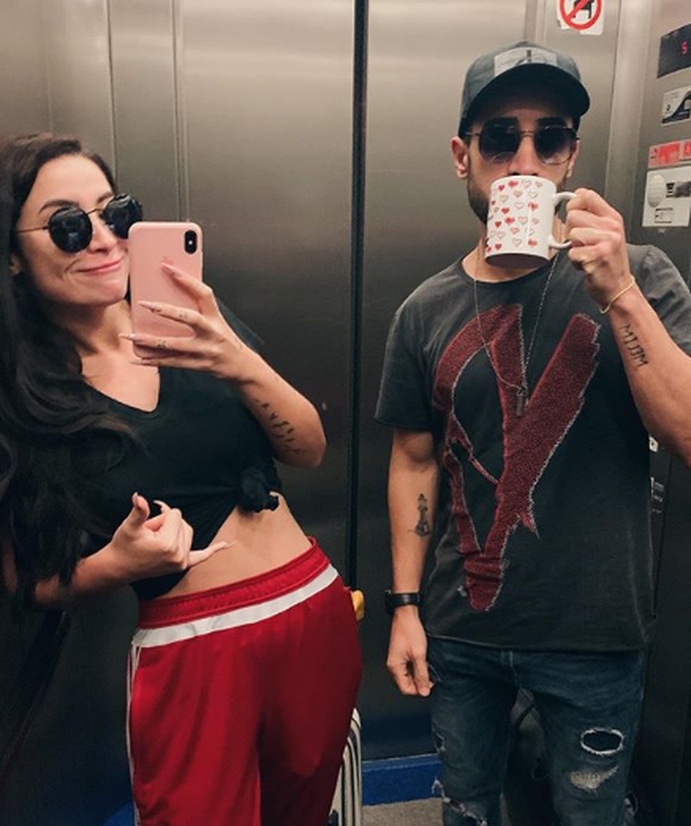 Bianca Andrade e Diogo Melim — Foto: Reprodução/Instagram/Bianca Andradde