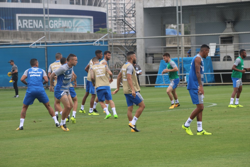 Sem Jael e Bruno Rodrigo, reservas do Grêmio se preparam para enfrentar o Avaí