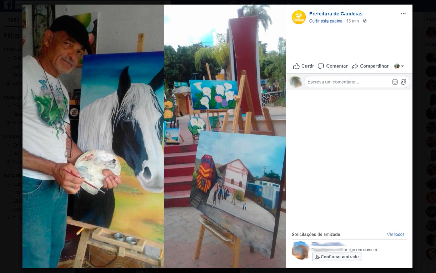PM é exonerado por envolvimento na morte de artista plástico em ação policial na Região Metropolitana de Salvador