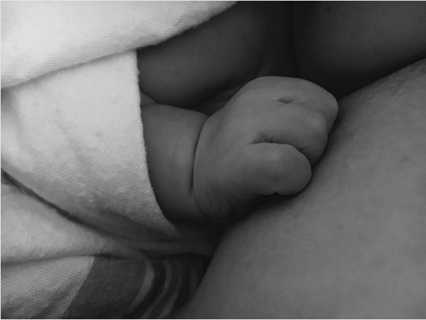 Augustus Alexis Arquette, o filho recém-nascido do ator David Arquette (Foto: Instagram)