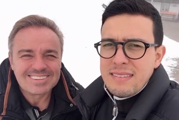 Gugu Liberato e Thiago Salvático (Foto: Reprodução/Instagram)