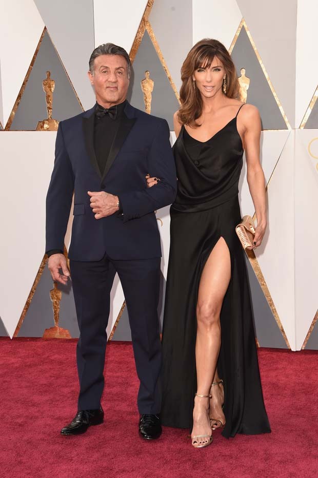Sylvester Stallone e sua mulher, Jennifer Flavin (Foto: Getty Images)
