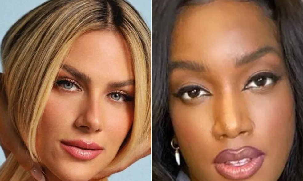 Giovana Ewbank e Iza — Foto: Reproduções