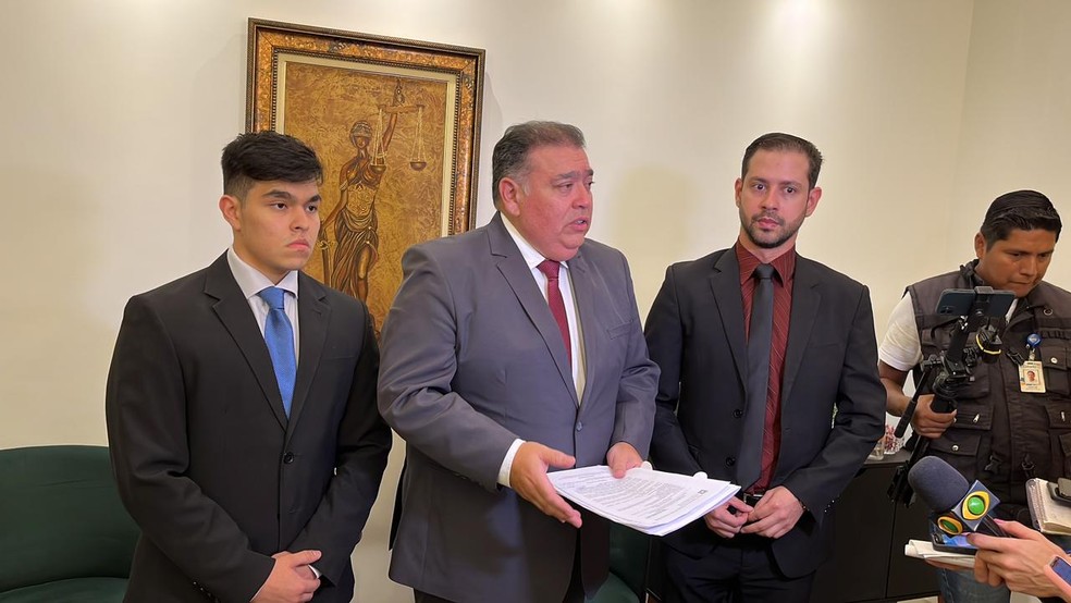 Advogados continuam apurando o caso e planejam defesa de suspeito de atirar conta empresário — Foto: Débora Ricalde/ g1 MS