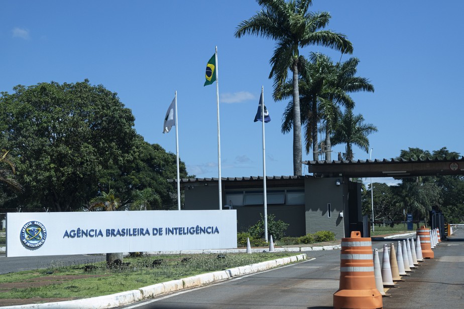 Fachada do prédio da Agência Brasileira de Inteligência (Abin), em Brasília