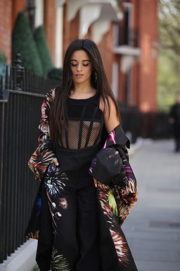 Camila Cabello em Londres (Foto: Getty Images)