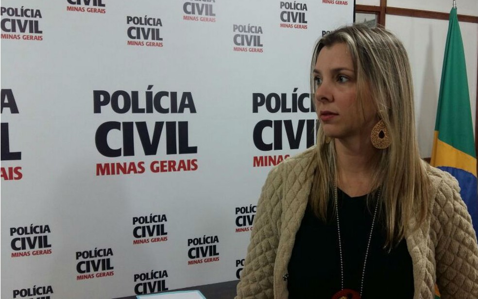Delegada Ângela Fellet acompanha o caso e disse que suspeito é presidiário (Foto: Polícia Civil/ Divulgação)