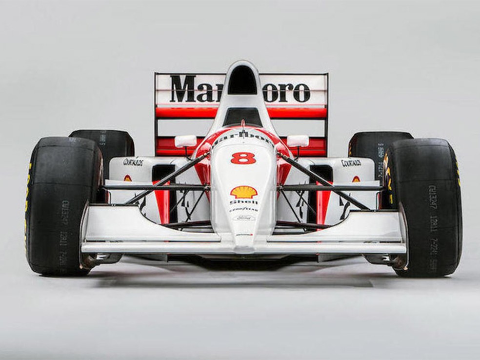 Mclaren Pilotada Por Senna Em 1993 E Leiloada Por R 17 9 Milhoes Auto Esporte G1