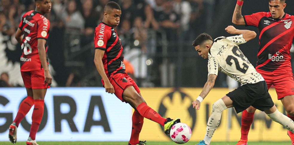 Corinthians x Athletico — Foto:  Luis Miguel Ferreira/Athletico