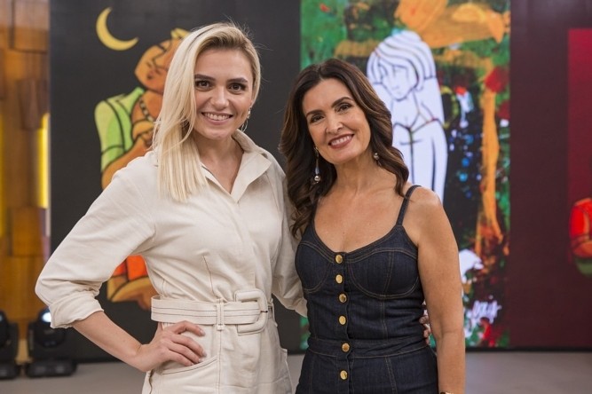 Monica Iozzi e Fátima Bernardes (Foto: Divulgação)