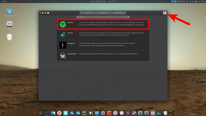 O Spotify deve fazer parte dos apps oferecidos pela loja (Foto: Reprodução/Filipe Garret) O Spotify deve fazer parte dos apps oferecidos pela loja (Foto: Reprodução/Filipe Garret)