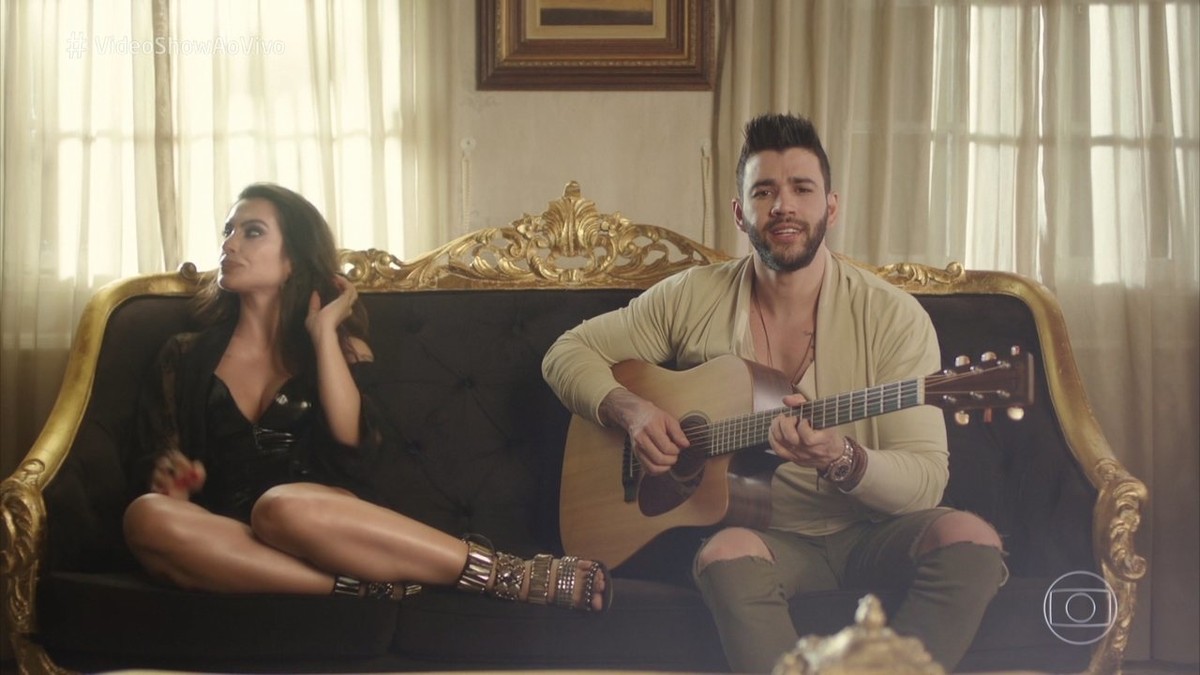 Gusttavo Lima Lança Clipe Com Cleo Pires No Vídeo Show Vídeo Show Gshow 