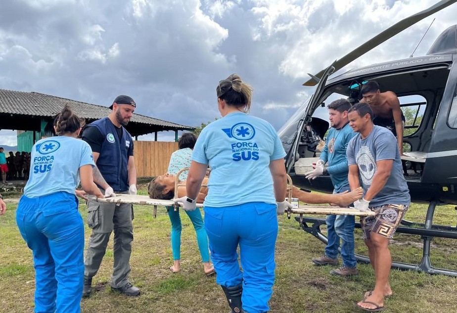 Mais de 33 mil profissionais da saúde se voluntariaram para participar da Força Nacional, que atende Ianomâmis