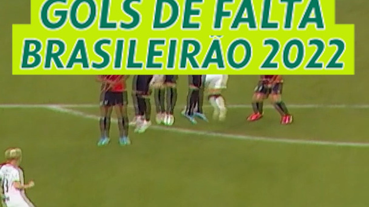 Top-5 Gols de Falta do Brasileirão 2022