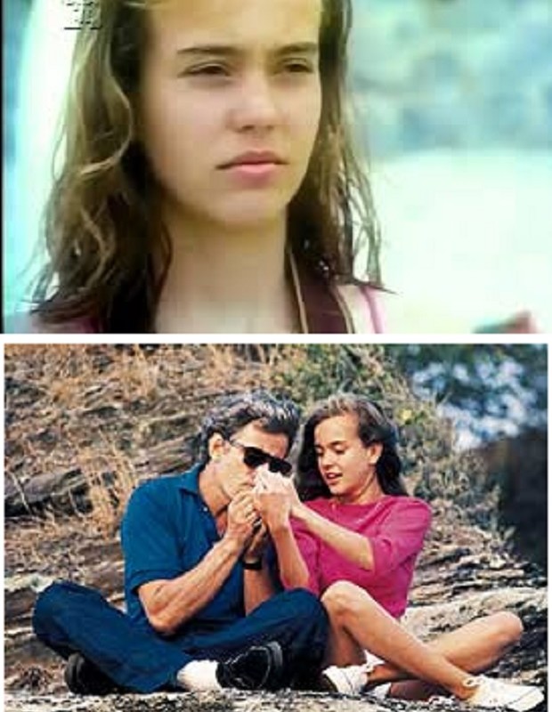 Flávia Monteiro e Reginaldo Faria protagonizaram A Menina do Lado, sucesso lançado nos cinemas em 1987 (Foto: Reprodução/Instagram)