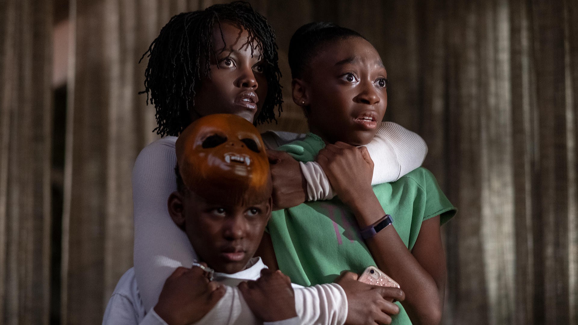 O thriller “Nós” conta a história de uma família que se depara com sósias sinistros (Foto: Divulgação/Netflix)