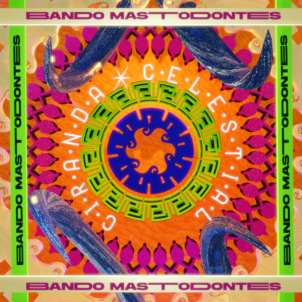 Capa do álbum 'Ciranda celestial', do Bando Mastodontes — Foto: Divulgação