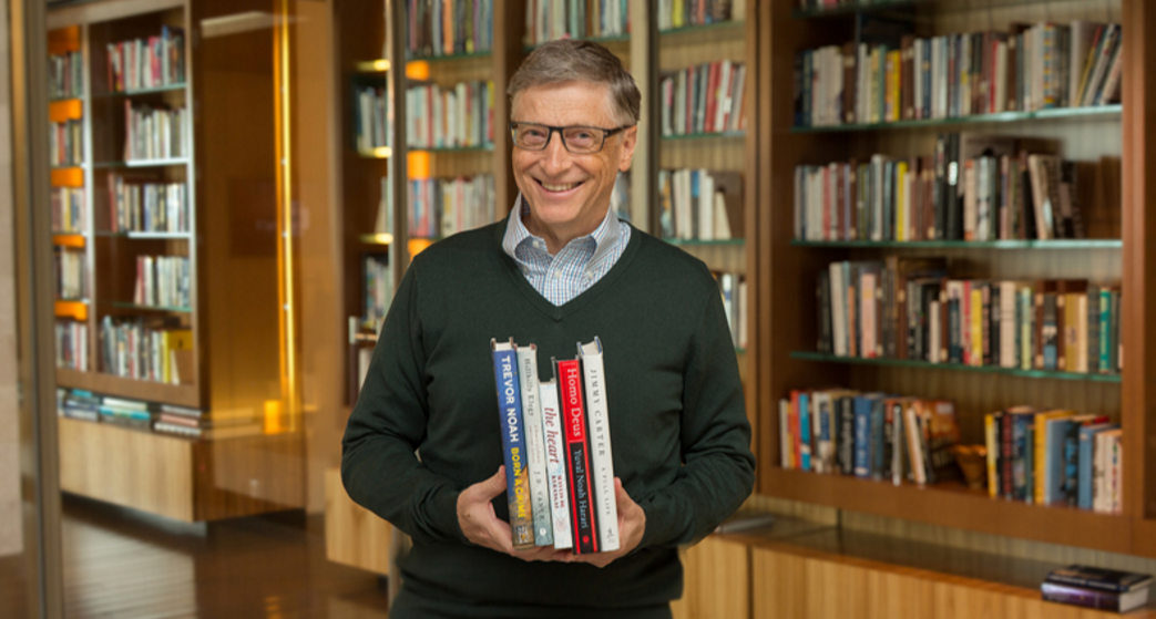 Bill Gates e suas leituras de verão (Foto: Reprodução/Gates Notes)