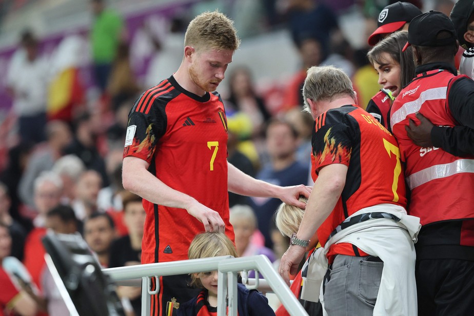 Vestiário da Bélgica teve desentendimento entre jogadores após derrota para o Marrocos