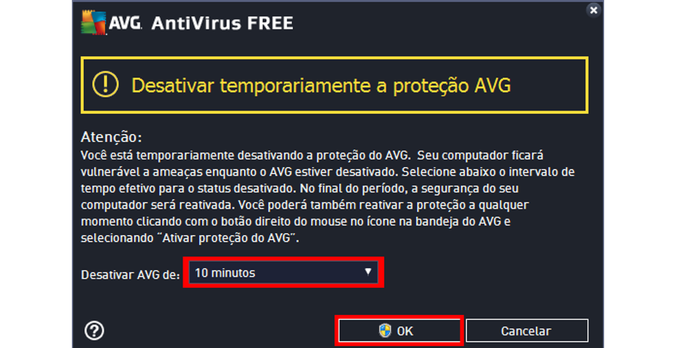 Como desativar temporariamente o AVG Antivírus | Dicas e ...