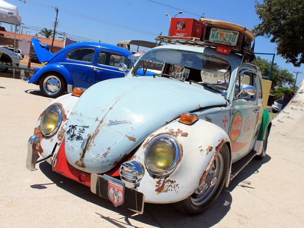 Encontro de fuscas e outros carros antigos tem entrada gratuita em shopping  de Campinas, Campinas e Região