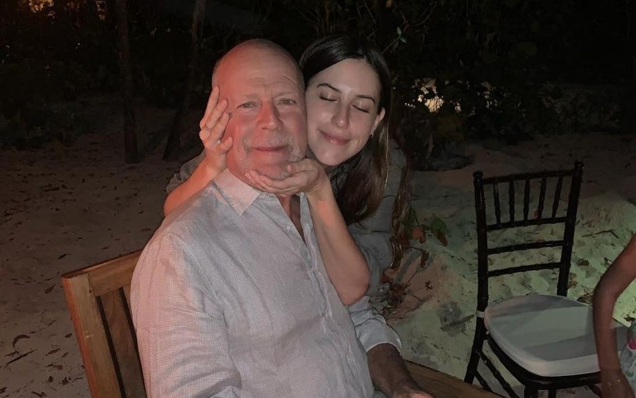 Bruce Willis e sua filha, Scout LaRue Willis
