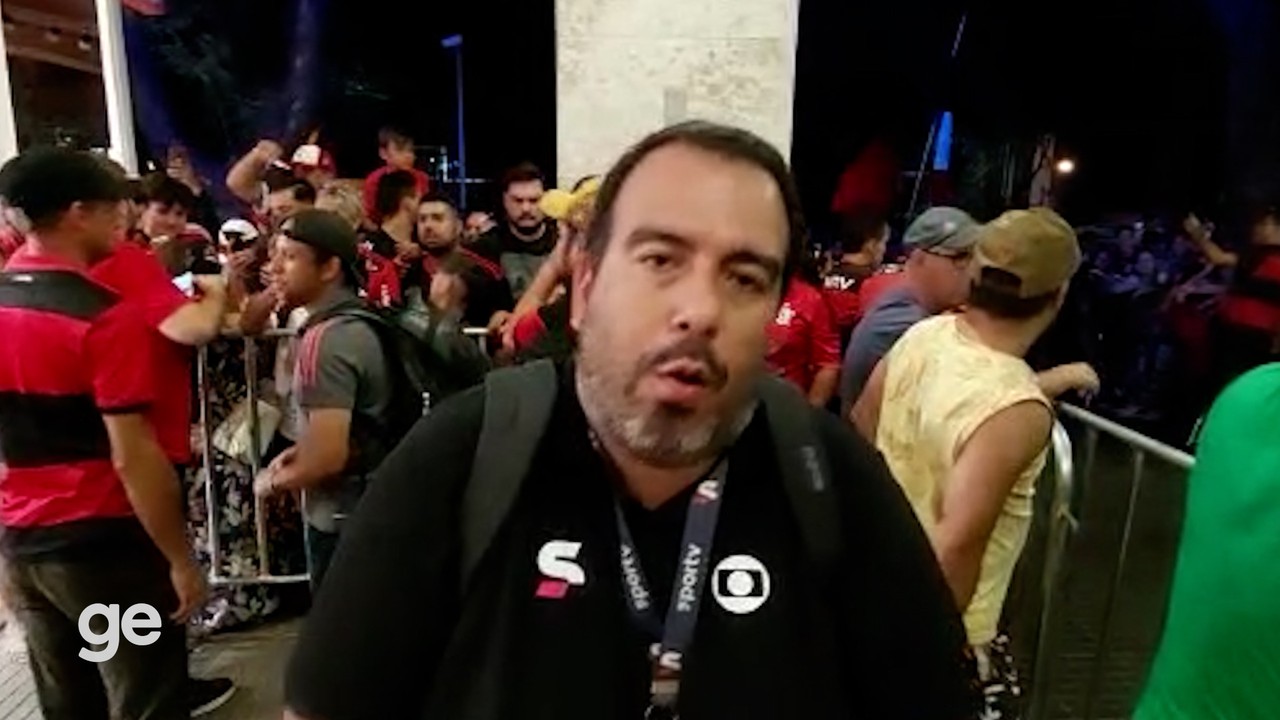 Veja as informa&ccedil;&otilde;es do Flamengo na chegada a Maring&aacute; para jogo da Copa do Brasil