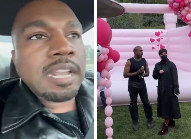 Kanye West fez vídeo para reclamar sobre alienação de Kim Kardashian com seus filhos (Foto: Reprodução/Instagram)