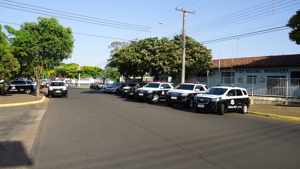 Nova faze da operaÃ§Ã£o Ã© realziada em Rosana (Foto: Cedida/PolÃ­cia Civil/Arquivo)