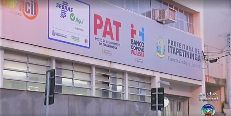 Confira as vagas de emprego disponÃ­veis no PAT de Itapetininga â€” Foto: ReproduÃ§Ã£o/TV TEM