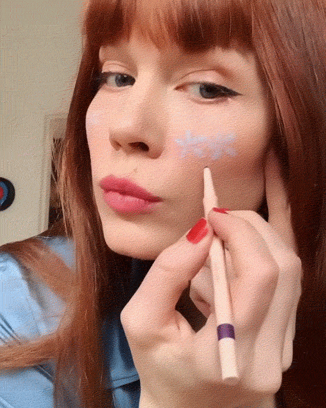 Maquiagem Flor (Foto: Reprodução / Instagram Brianna Lance / breez_lance)