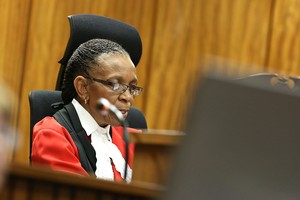 Thokozile Masipa, juíza responsável pelo veredito de Oscar Pistorius (Foto: Reuters)