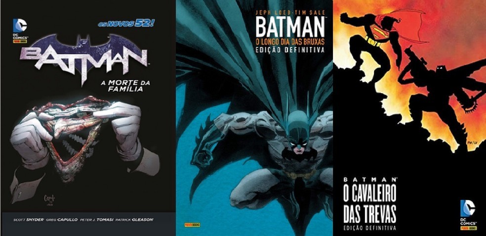 Muitas são as HQs que marcam a trajetória do Batman (Foto: Reprodução/Amazon)