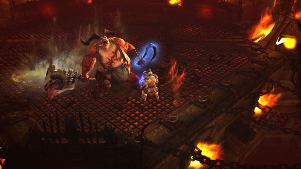 O inimigo Butcher está de volta em 'Diablo III' (Foto: Divulgação)